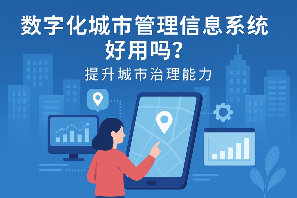 数字化城市管理信息系统好用吗？提升城市治理能力