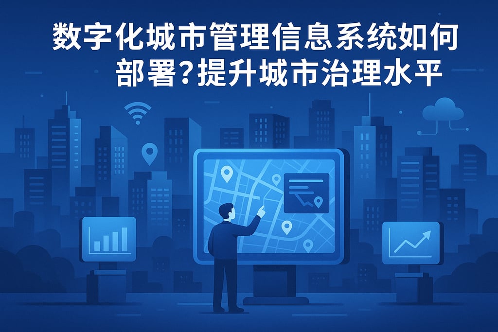 数字化城市管理信息系统如何部署？提升城市治理水平