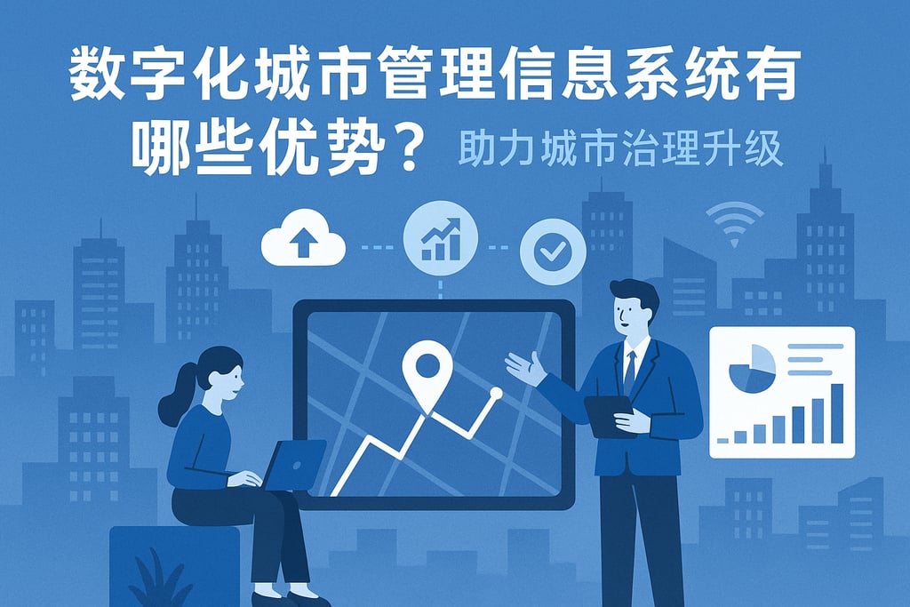 数字化城市管理信息系统有哪些优势？助力城市治理升级