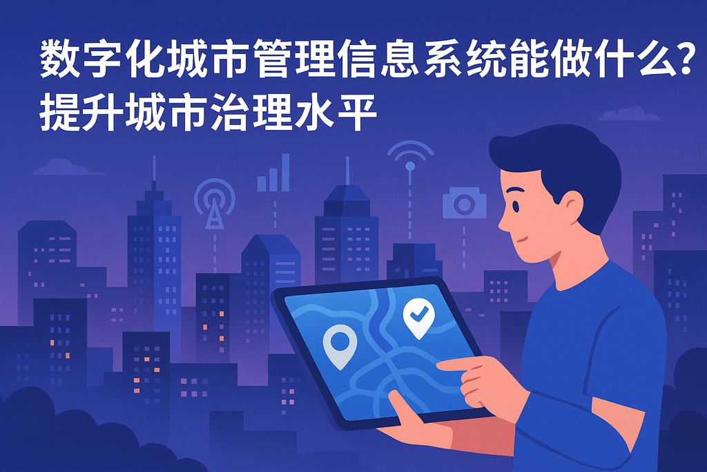 数字化城市管理信息系统能做什么？提升城市治理水平