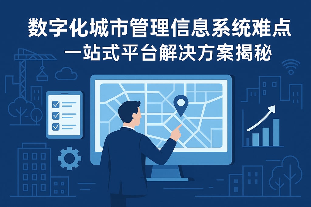 数字化城市管理信息系统难点在哪？一站式平台解决方案揭秘