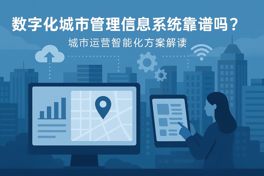 数字化城市管理信息系统靠谱吗？城市运营智能化方案解读