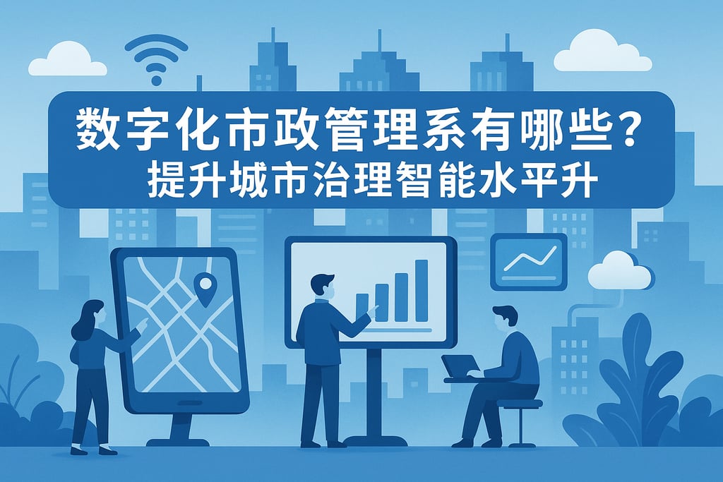 数字化城市管理系统有哪些优势？提升城市治理智能化水平