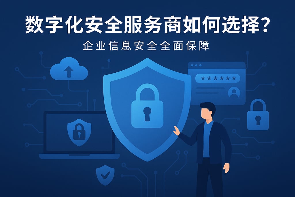 数字化安全服务商如何选择？企业信息安全全面保障