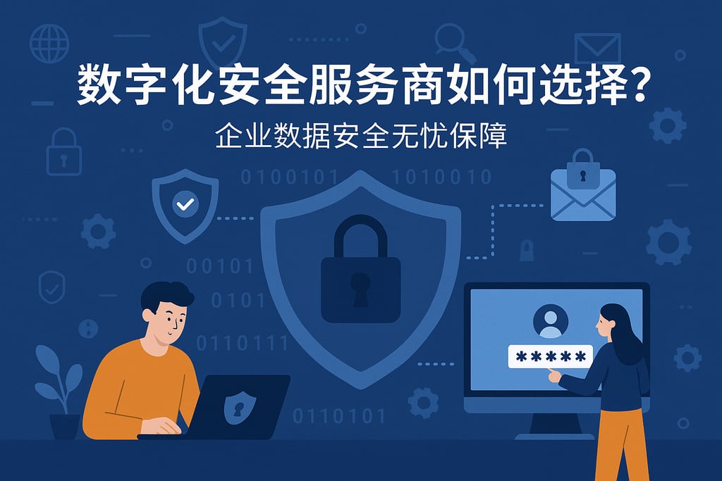 数字化安全服务商如何选择？企业数据安全无忧保障