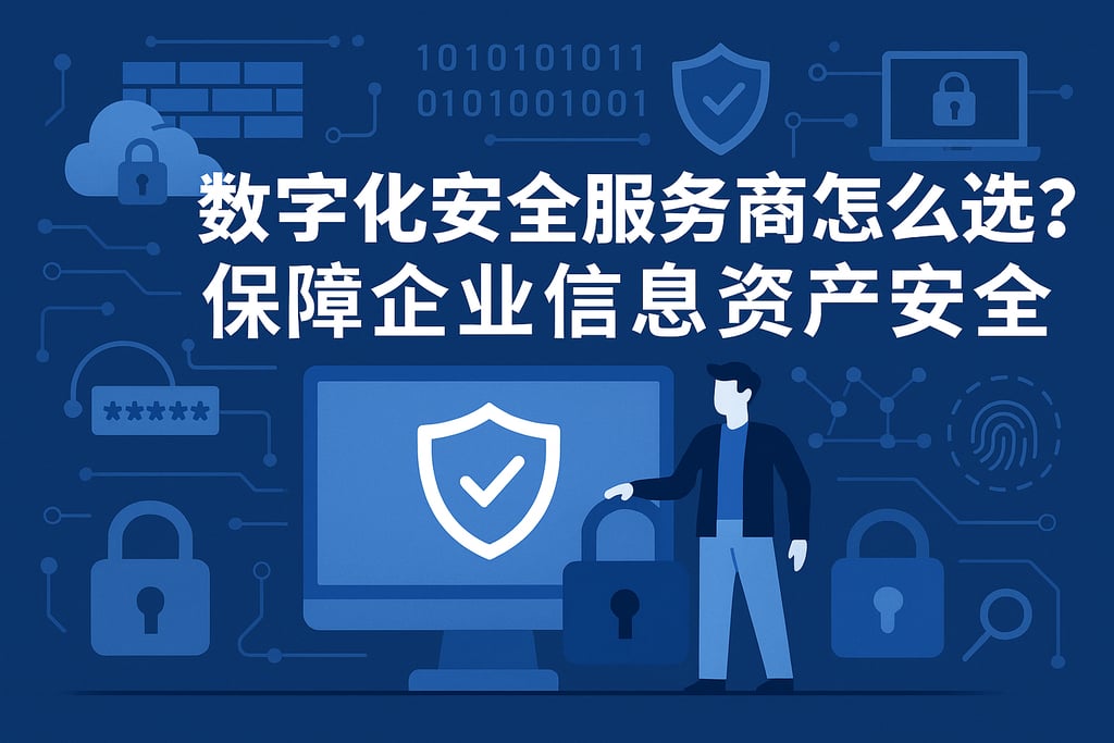 数字化安全服务商怎么选？保障企业信息资产安全