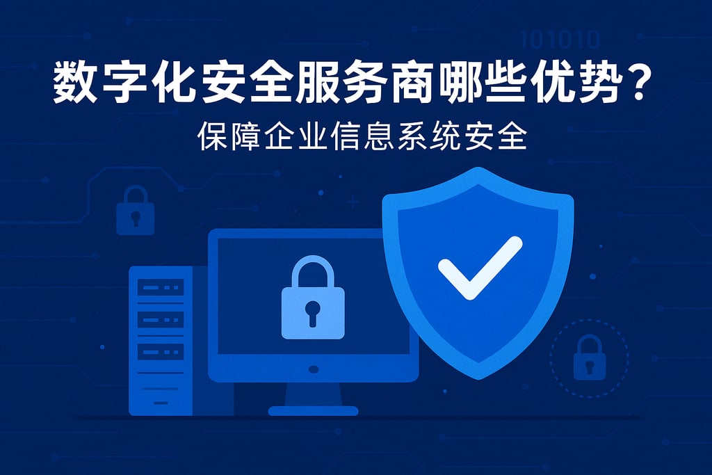 数字化安全服务商有哪些优势？保障企业信息系统安全