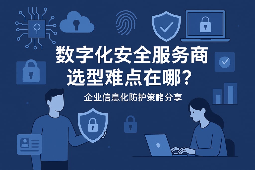 数字化安全服务商选型难点在哪？企业信息化防护策略分享