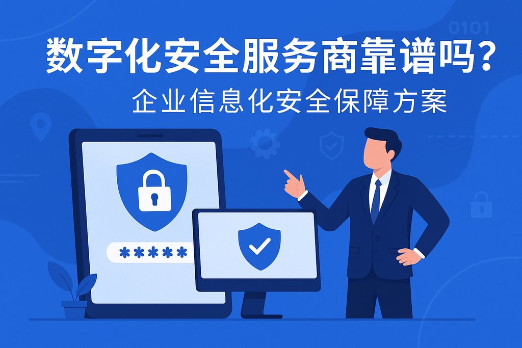 数字化安全服务商靠谱吗？企业信息化安全保障方案