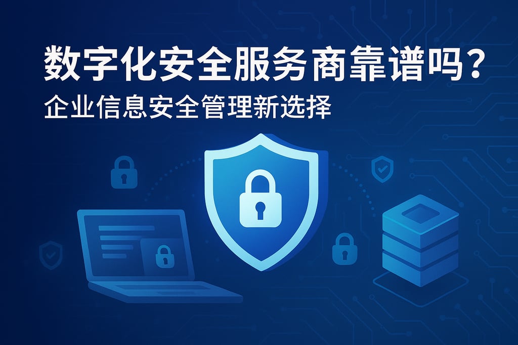 数字化安全服务商靠谱吗？企业信息安全管理新选择