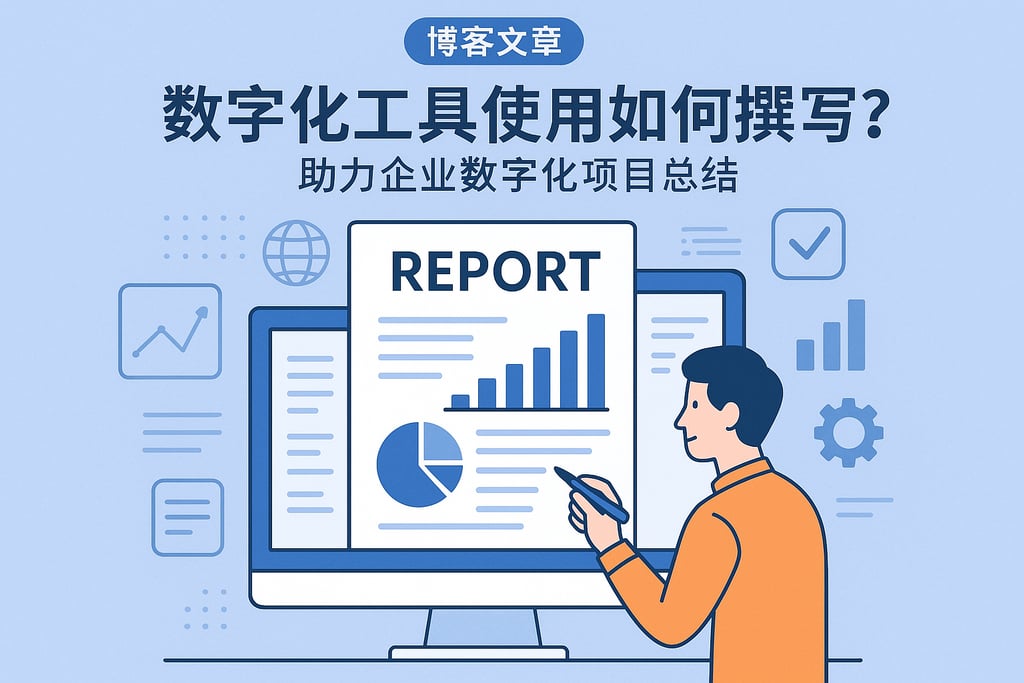 数字化工具使用报告如何撰写？助力企业数字化项目总结