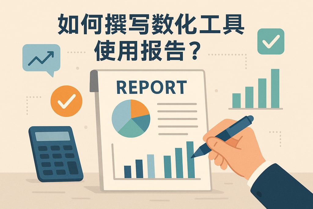 数字化工具使用报告如何撰写？应用成效数据化呈现