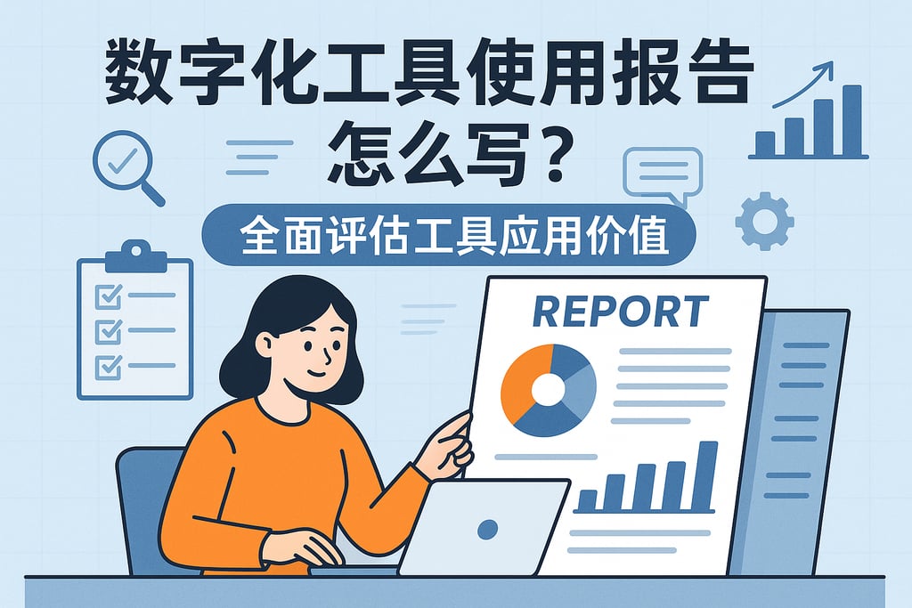 数字化工具使用报告怎么写？全面评估工具应用价值