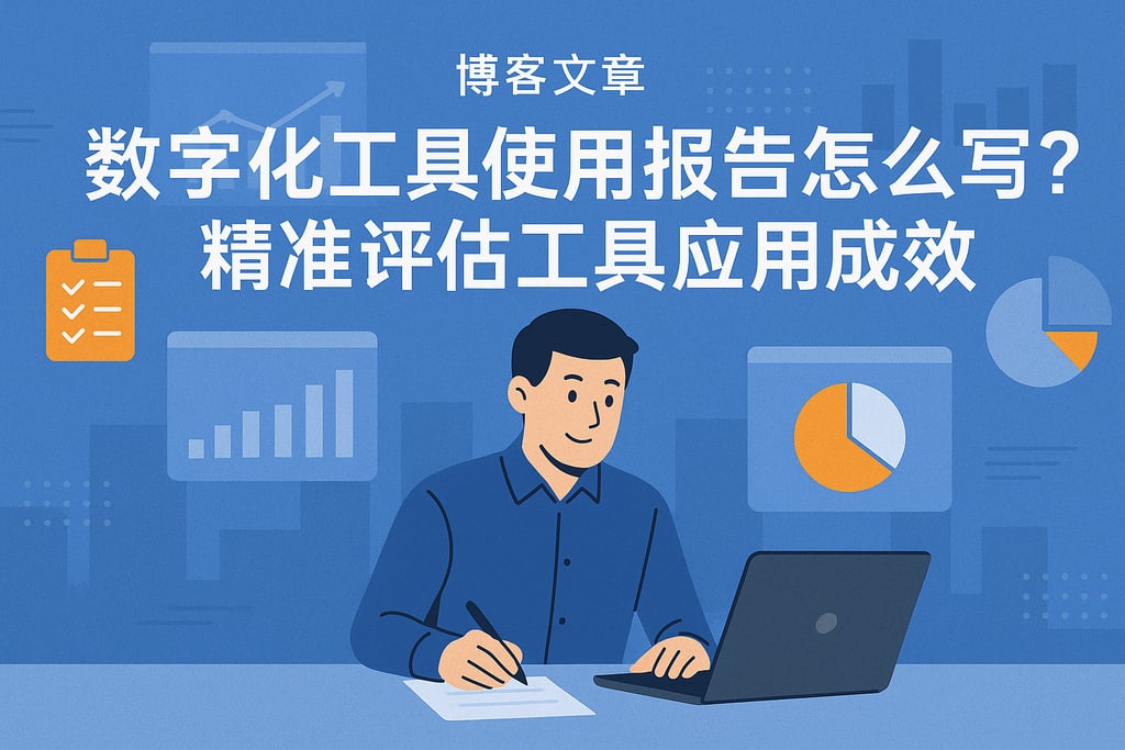 数字化工具使用报告怎么写？精准评估工具应用成效