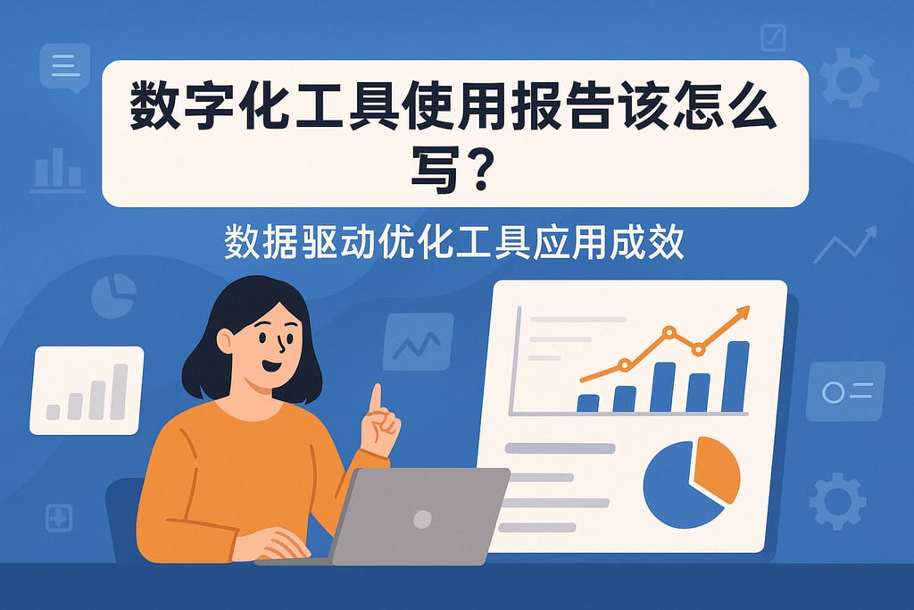 数字化工具使用报告该怎么写？数据驱动优化工具应用成效