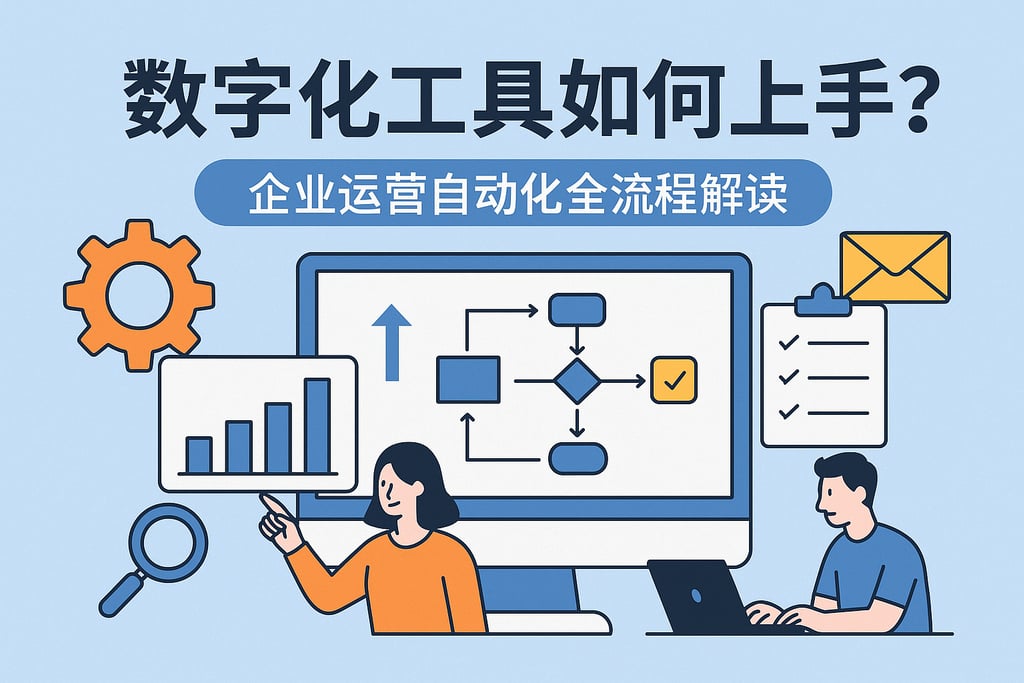 数字化工具如何上手？企业运营自动化全流程解读