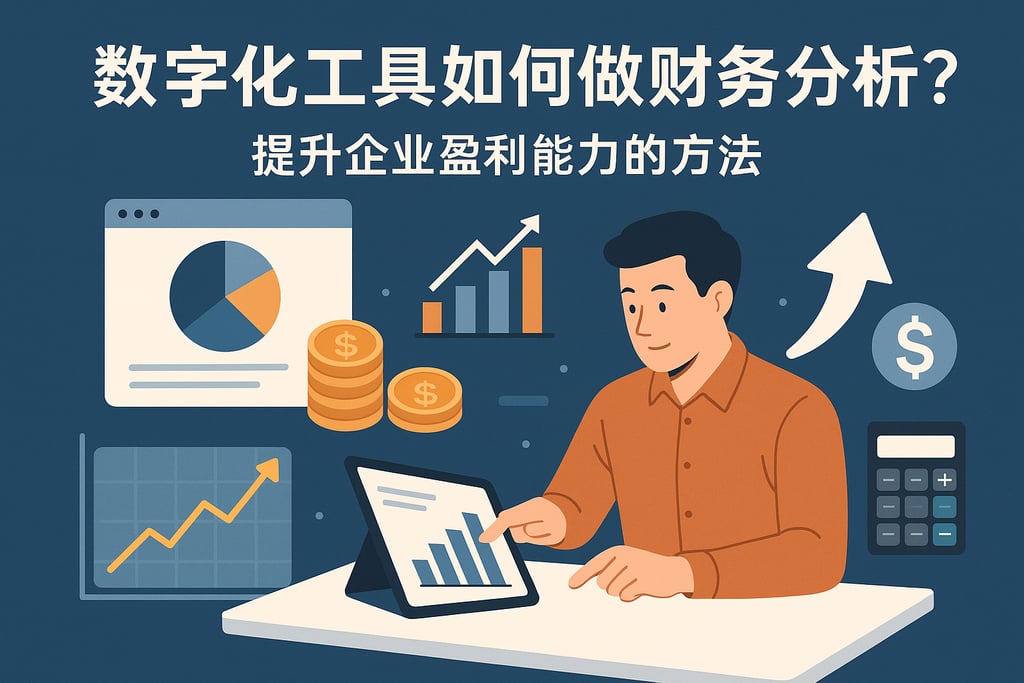 数字化工具如何做财务分析？提升企业盈利能力的方法