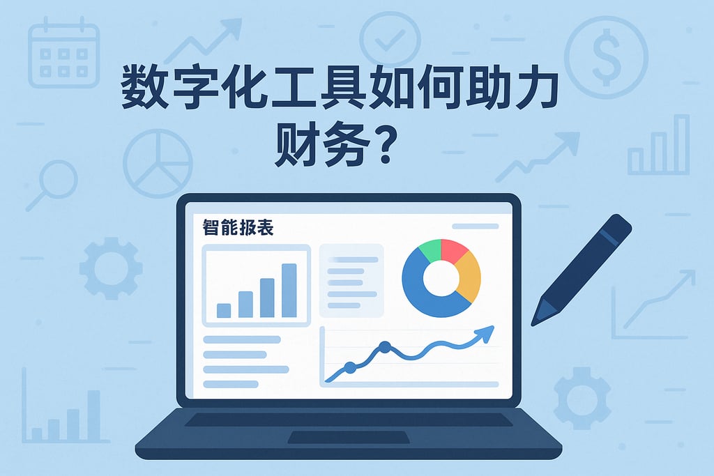 数字化工具如何助力财务？模板应用实现智能报表