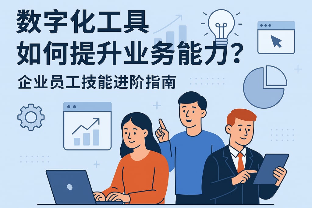 数字化工具如何提升业务能力？企业员工技能进阶指南