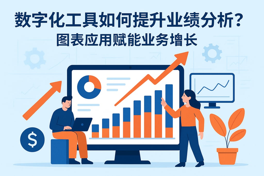 数字化工具如何提升业绩分析？图表应用赋能业务增长