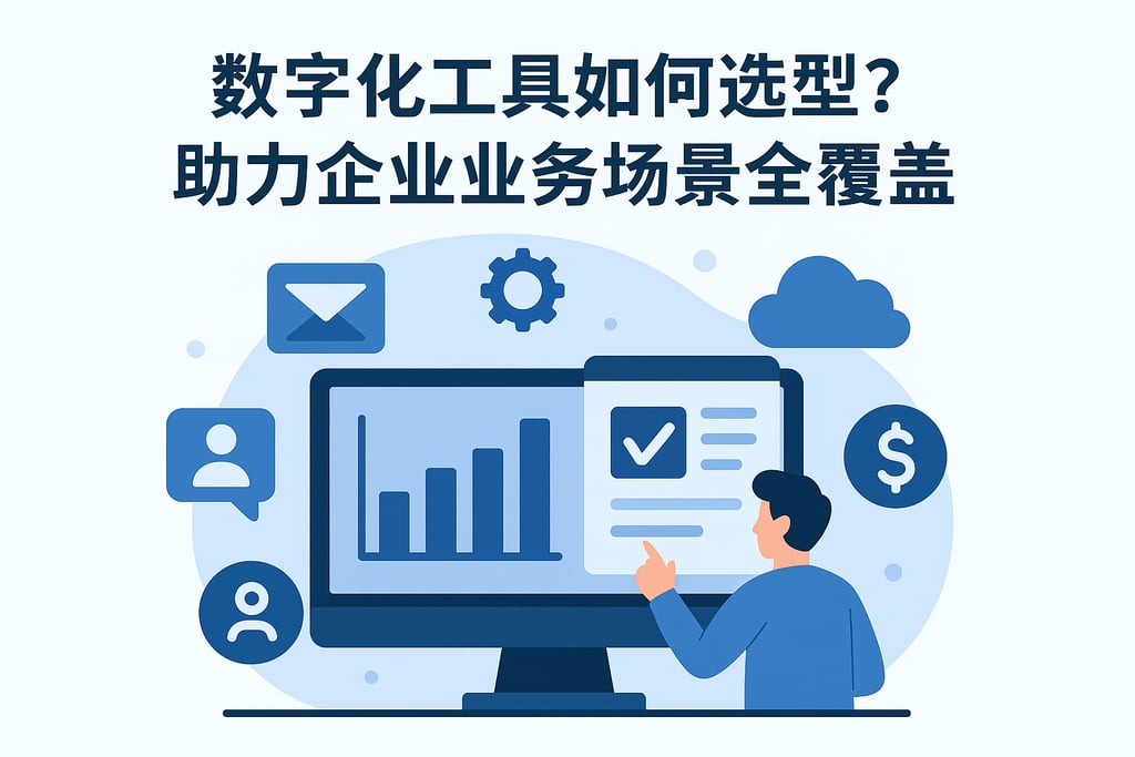 数字化工具如何选型？助力企业业务场景全覆盖