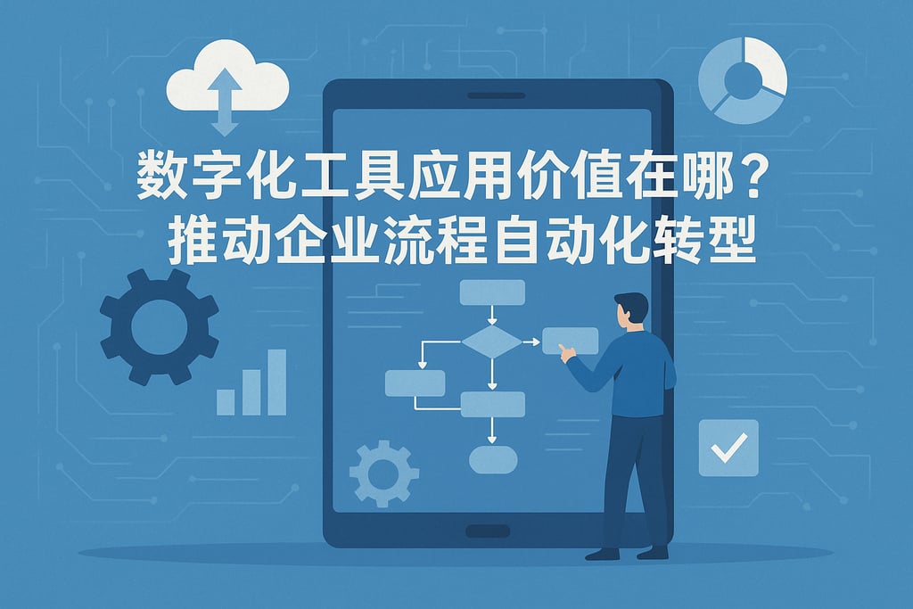 数字化工具应用价值在哪里？推动企业流程自动化转型