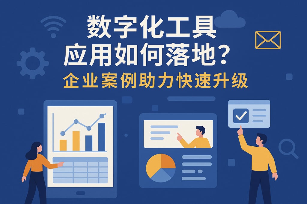 数字化工具应用如何落地？企业案例助力快速升级