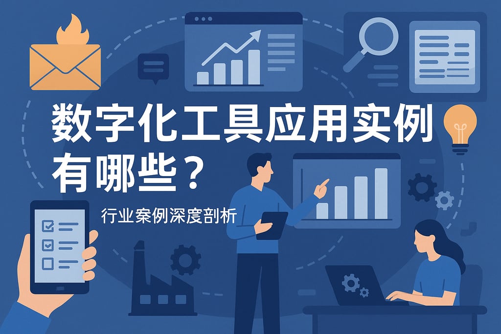 数字化工具应用实例有哪些？行业案例深度剖析