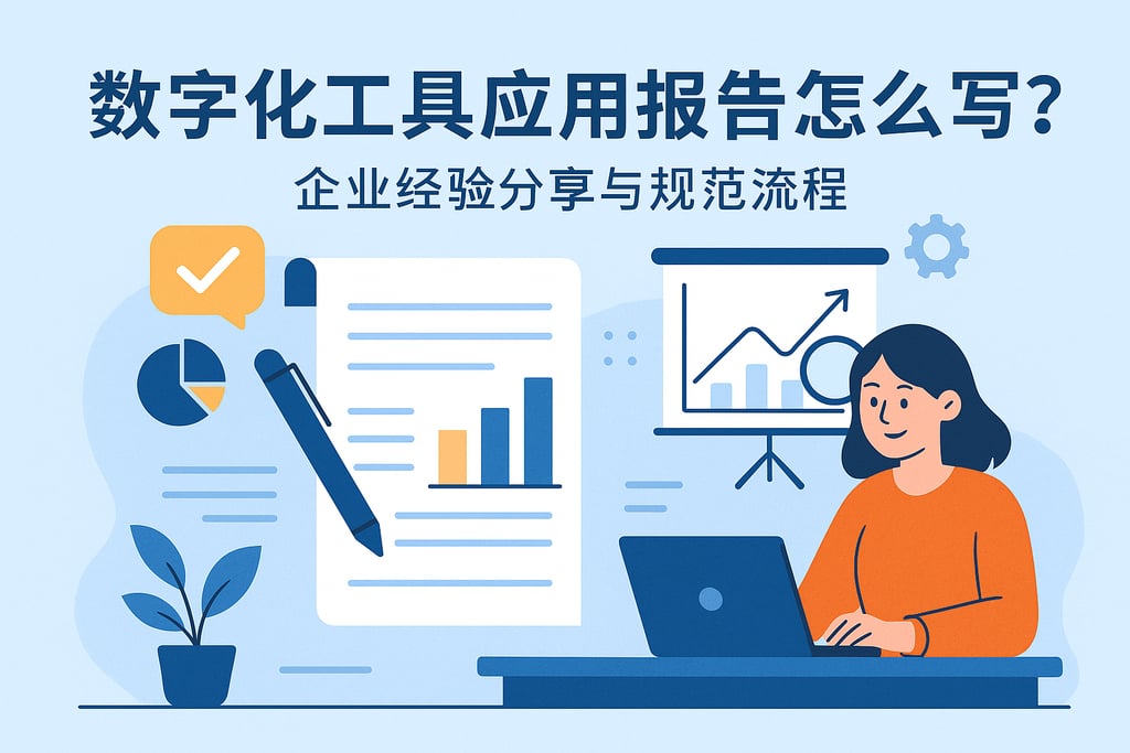 数字化工具应用报告怎么写？企业经验分享与规范流程