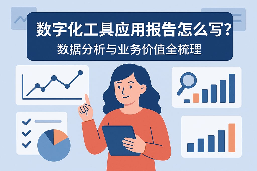 数字化工具应用报告怎么写？数据分析与业务价值全梳理