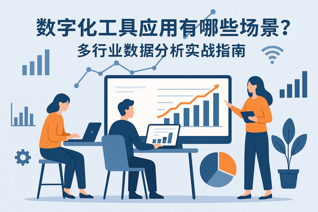 数字化工具应用有哪些场景？多行业数据分析实战指南