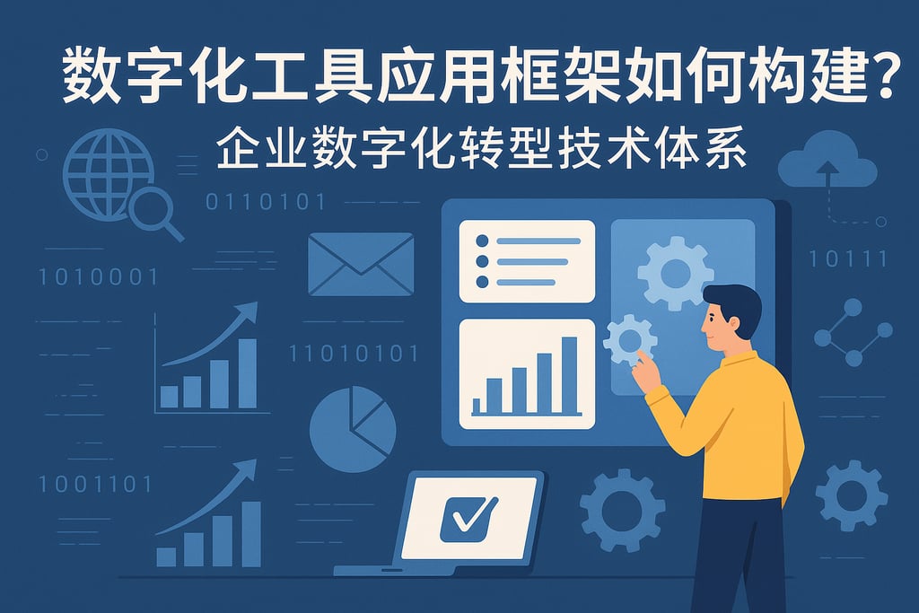 数字化工具应用框架如何构建？企业数字化转型技术体系