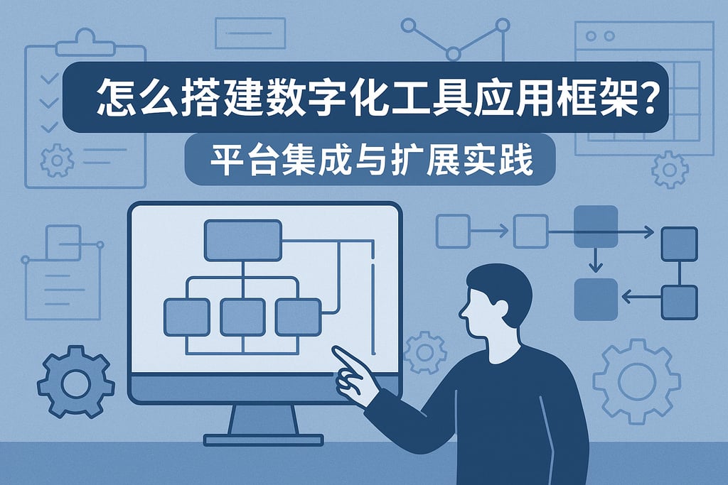 数字化工具应用框架怎么搭建？平台集成与扩展实践