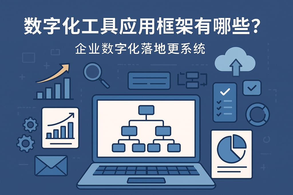数字化工具应用框架有哪些？企业数字化落地更系统
