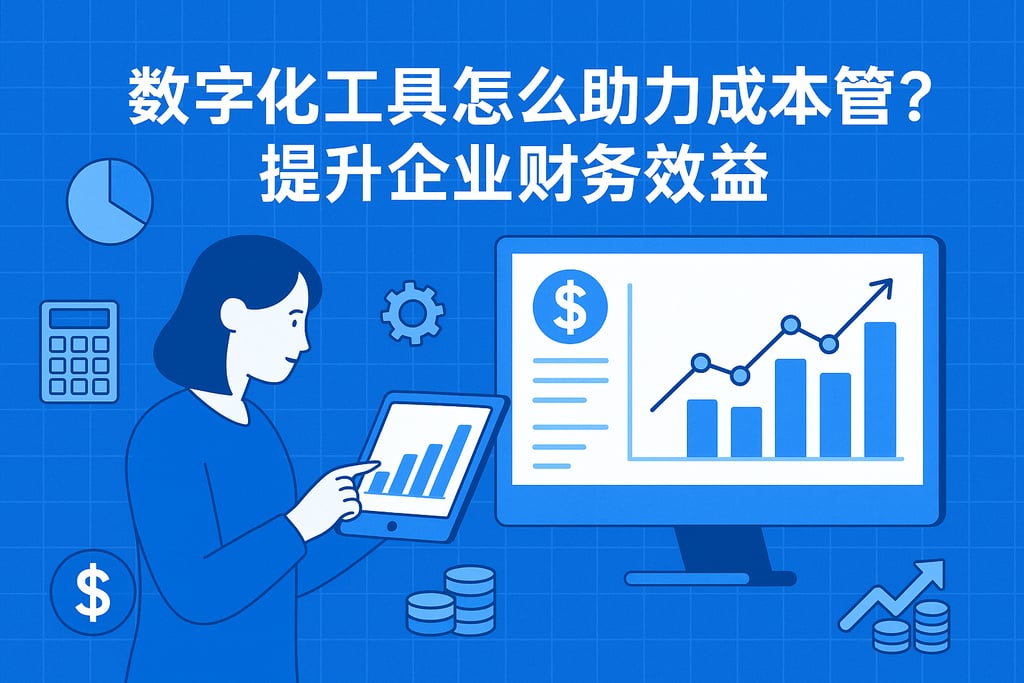 数字化工具怎么助力成本管控？提升企业财务效益