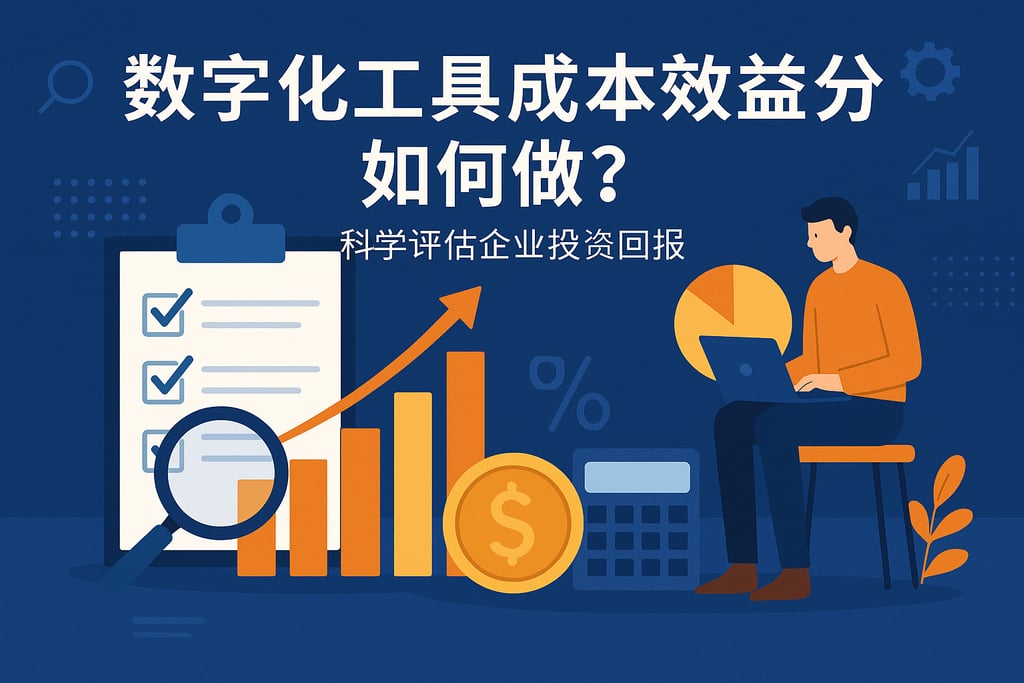 数字化工具成本效益分析如何做？科学评估企业投资回报