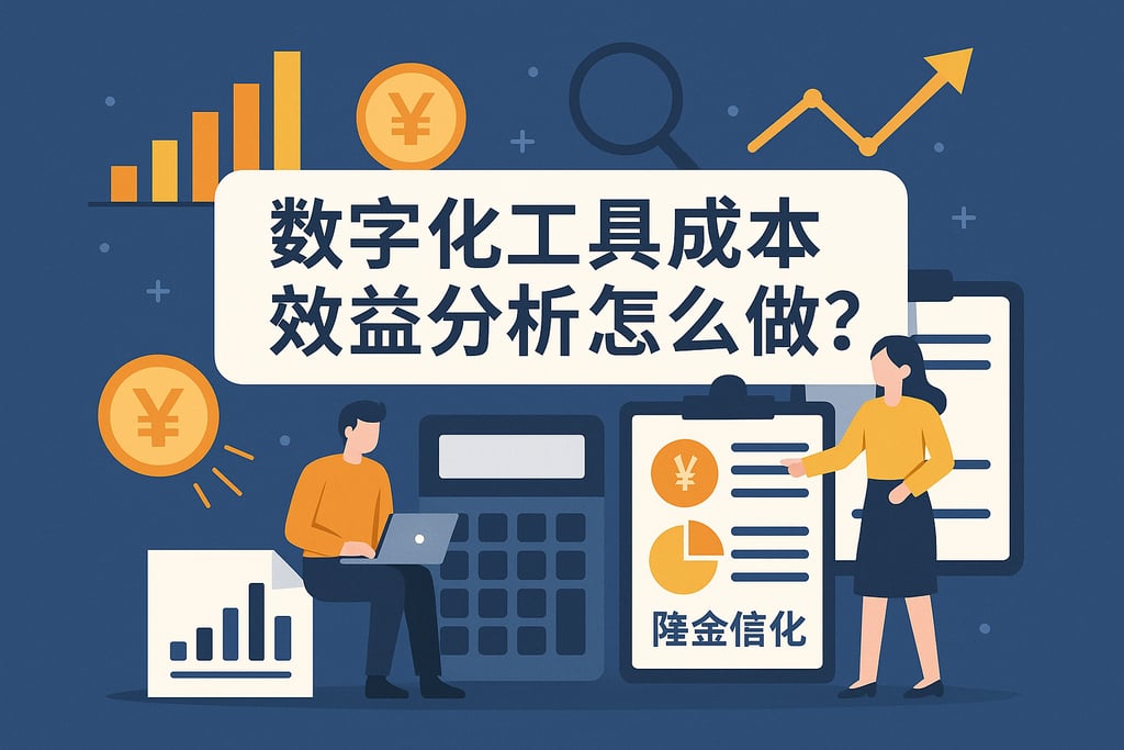 数字化工具成本效益分析怎么做？企业信息化投资回报盘点