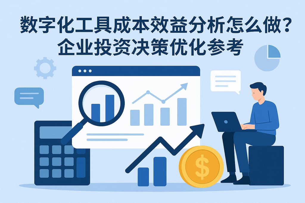 数字化工具成本效益分析怎么做？企业投资决策优化参考