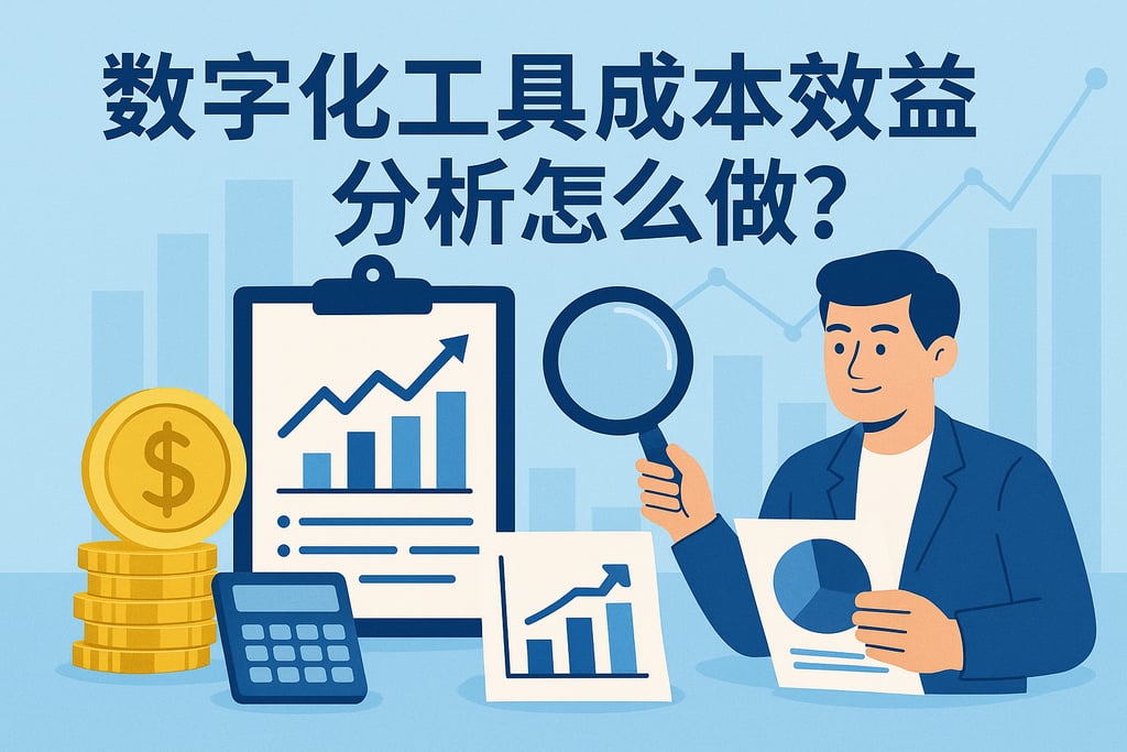 数字化工具成本效益分析怎么做？企业投资回报数字化评估