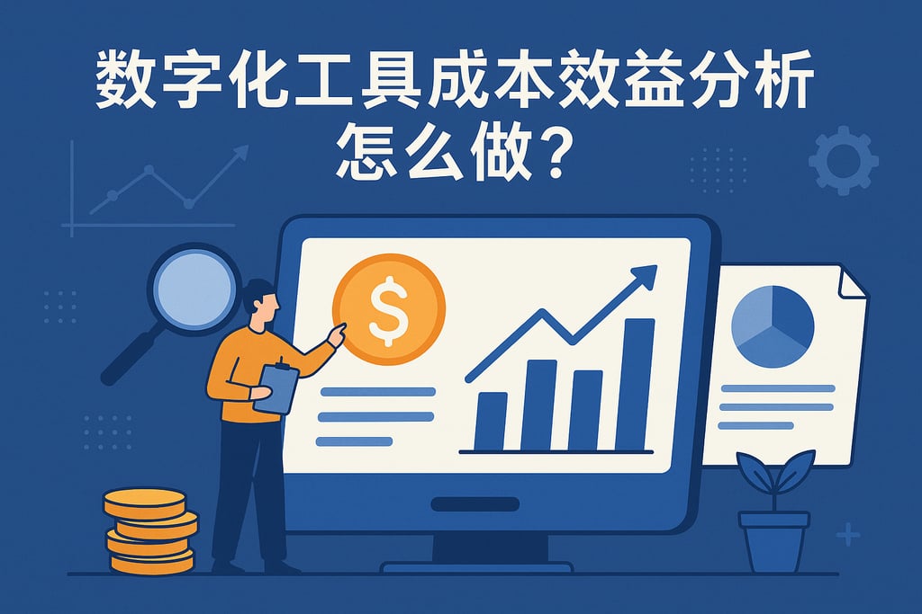 数字化工具成本效益分析怎么做？帮助企业优化投入产出比