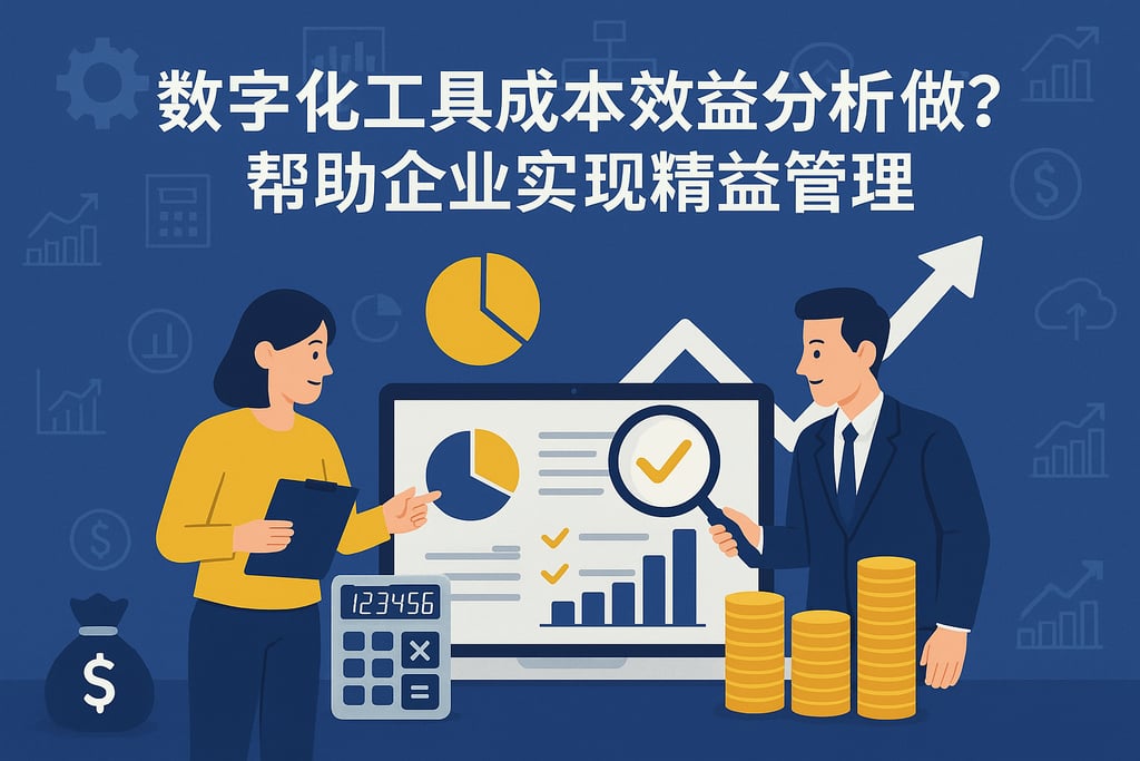 数字化工具成本效益分析怎么做？帮助企业实现精益管理