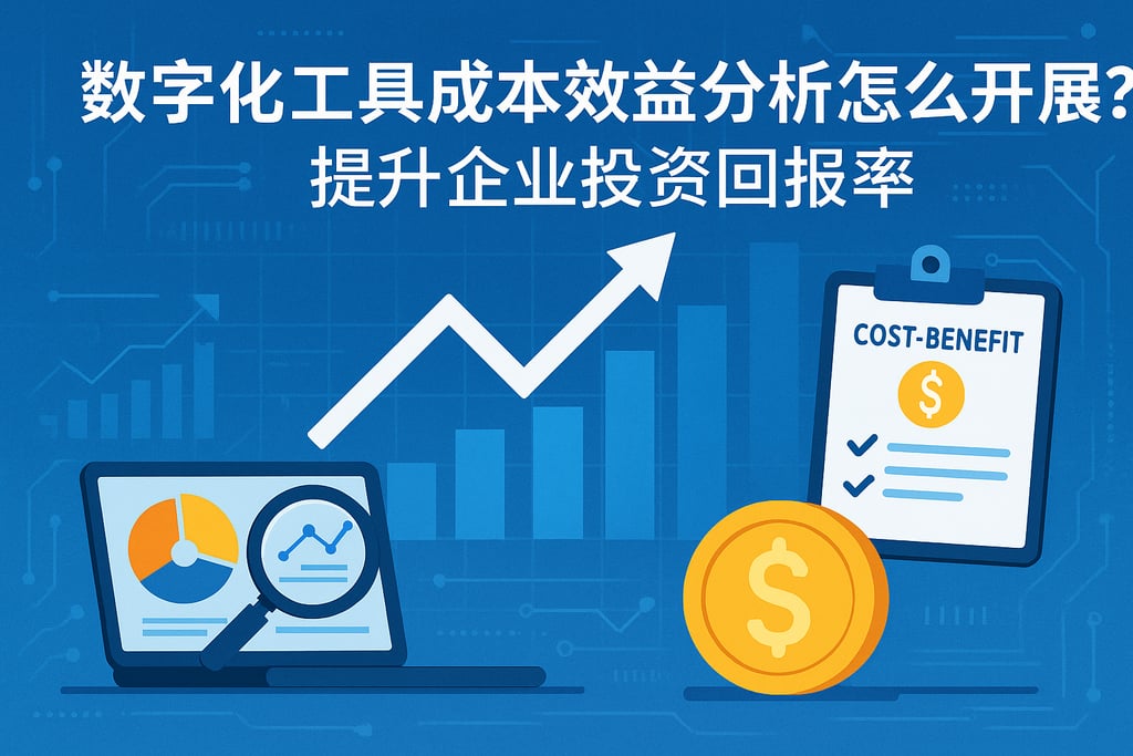 数字化工具成本效益分析怎么开展？提升企业投资回报率