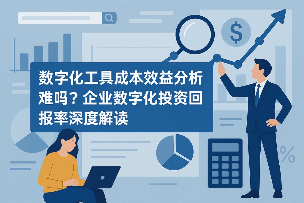 数字化工具成本效益分析难吗？企业数字化投资回报率深度解读