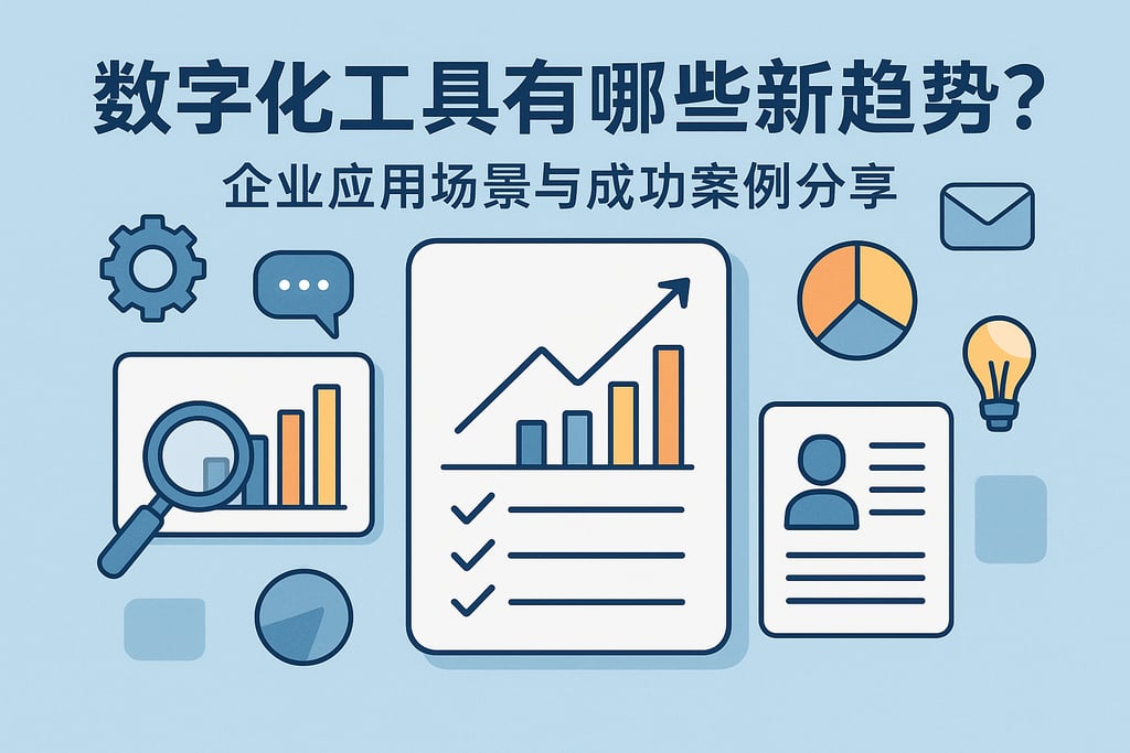 数字化工具有哪些新趋势？企业应用场景与成功案例分享