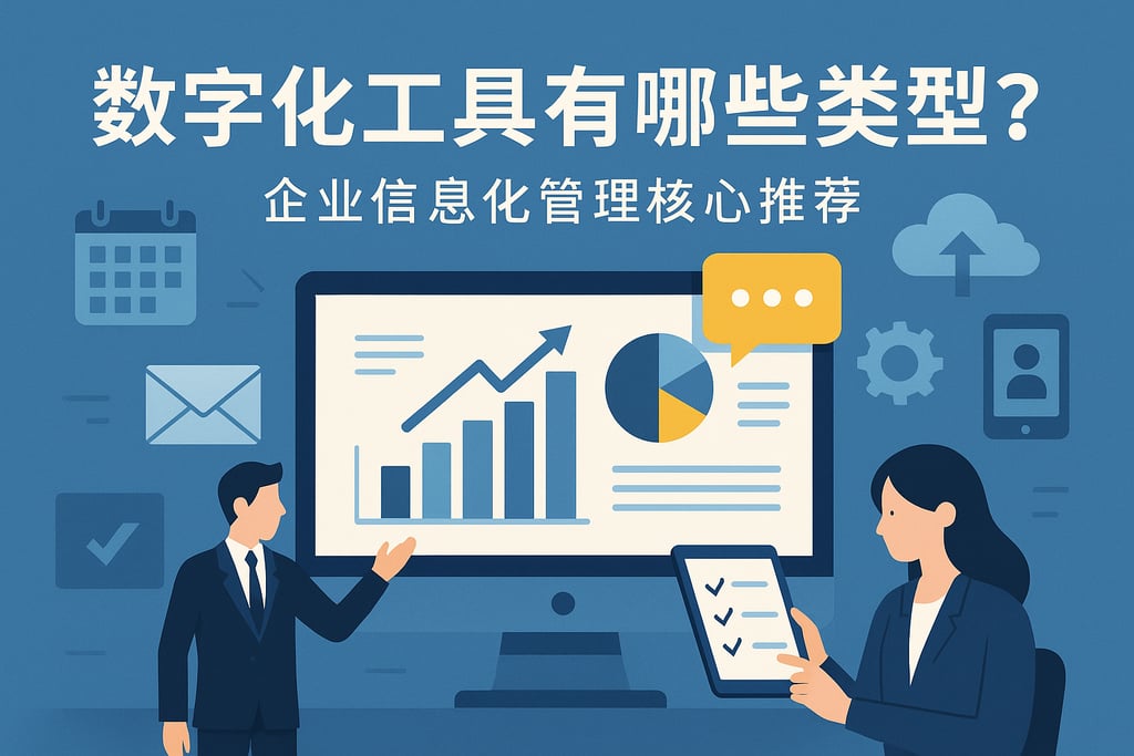 数字化工具有哪些类型？企业信息化管理核心推荐