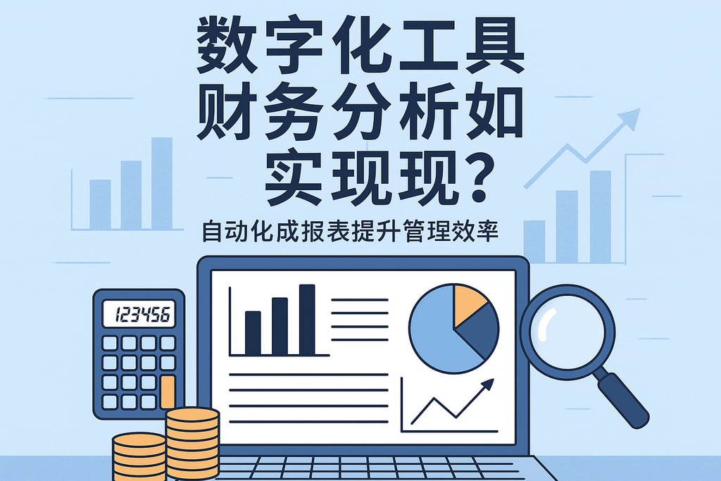 数字化工具财务分析如何实现？自动生成报表提升管理效率