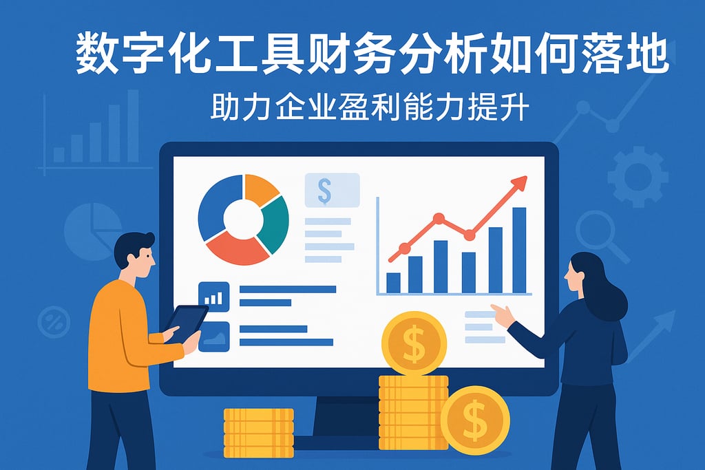 数字化工具财务分析如何落地？助力企业盈利能力提升
