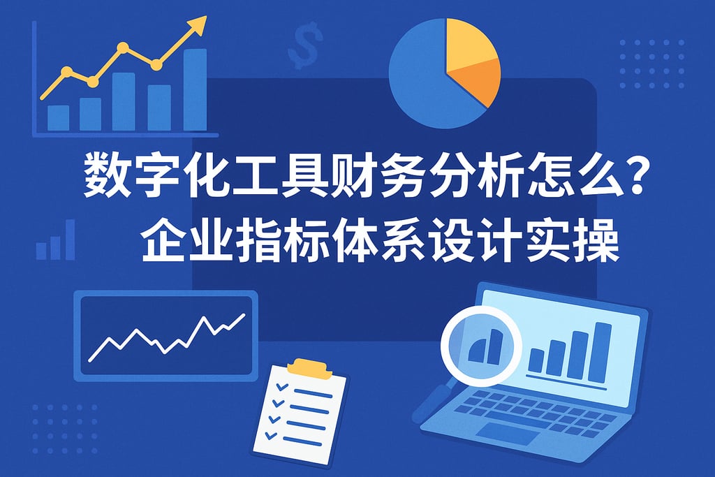 数字化工具财务分析怎么做？企业指标体系设计实操