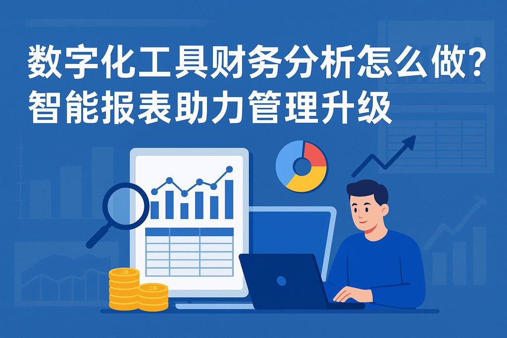 数字化工具财务分析怎么做？智能报表助力管理升级
