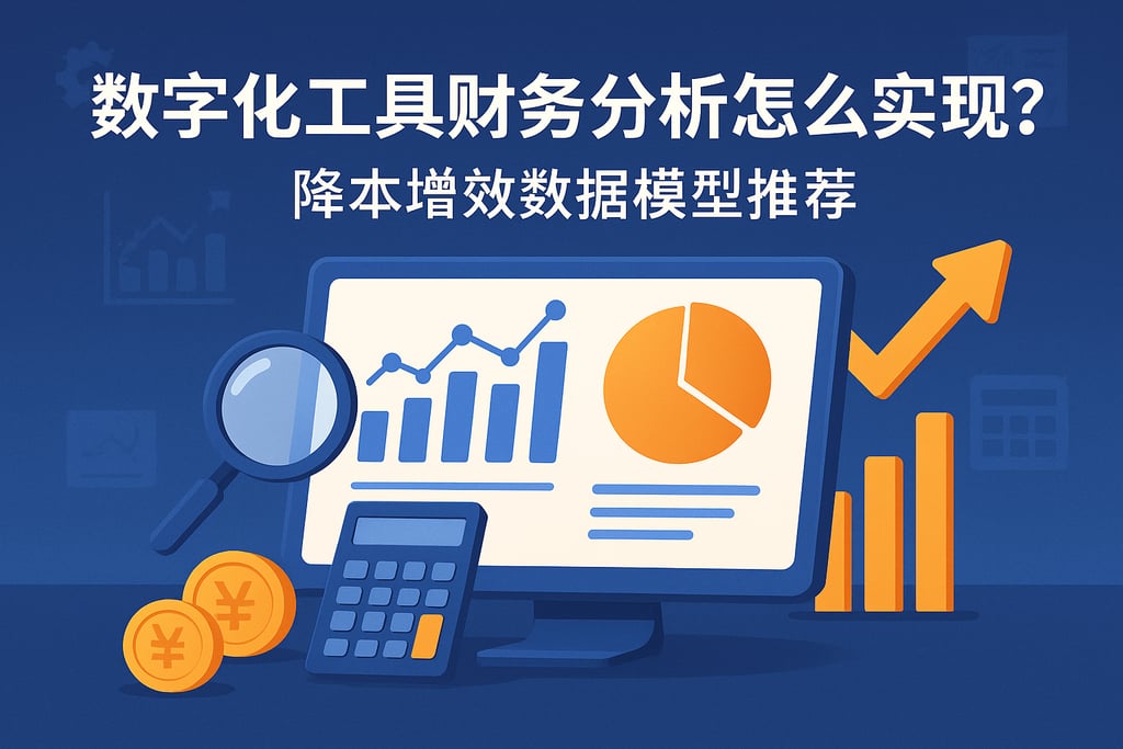 数字化工具财务分析怎么实现？降本增效数据模型推荐